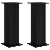 Stojak na rośliny 2 pcs Czarny 30,5 x 30 x 80,5 cm