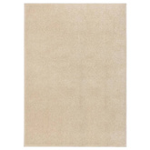 vidaXL Dywan z krótkim runem, 140 x 200 cm, beżowy