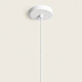 Lampa Wisząca Boho z Rattanu   Abruzzo Giorgia 50cm E27