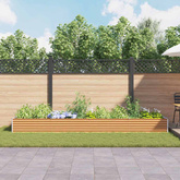 Podniesiona rabata ogrodowa 390 x 100 x 36 cm