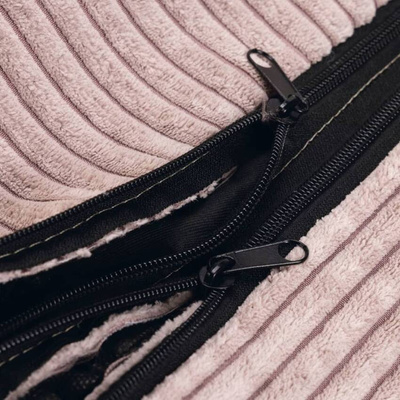 Designed by Lotte Legowisko dla psa, prążkowane, różowe, 80x70x22 cm