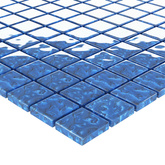 Płytki mozaikowe 11 pcs Niebieski 50 x 50 cm Szkło