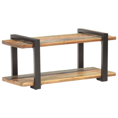 vidaXL Szafka pod TV, 90x40x40 cm, lite drewno z odzysku