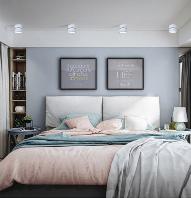 Oprawa natynkowa Abigali 18W CRI90+ 120° Biała WW