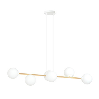 Lampa wisząca GRAVITY 6 WH GOLD