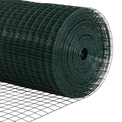 Spawana siatka ogrodzeniowa 2500 x 80 cm Zielony