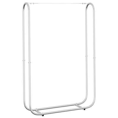 Stojak na drewno opałowe 100x25x150 cm Stal ocynkowana