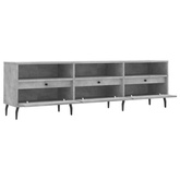 vidaXL Szafka pod TV, szarość betonu, 150x30x44,5 cm wariant 7
