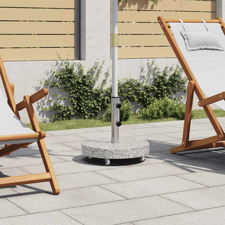 Podstawa pod parasol, granitowa, 30 kg, okrągła, szara