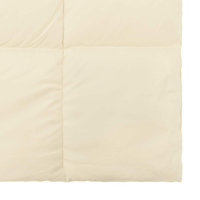 Kołdra na cały rok Kwiłtowany Kremowy 140 x 220 cm Mikrofibra