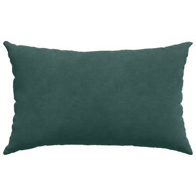 Poduszki na sofę 2 pcs Ciemnozielony 50 x 30 cm
