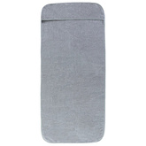 Ręczniki plażowe, 2 szt., szare, 60x135 cm, tkanina, 400 g/m?