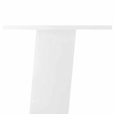 Nogi do stołu konsolowego 4 szt. Białe 72 cm Stalowe