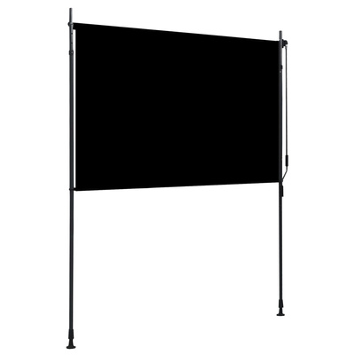 vidaXL Roleta zewnętrzna, 200x270 cm, antracytowa