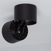 Lampa punktowa Czarna 7W Spot LED 4000-4500K Abruzzo Romeo