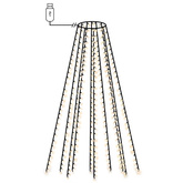 Lampki choinkowe w formie siatki, 300 LED, 300 cm