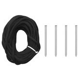 vidaXL Stożkowa choinka z lampek, 275 zimnych białych LED, 180 cm