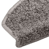 Samoprzylepne maty na schody 15 pcs Szary 80 x 24,5 x 3,5 cm