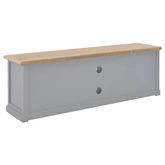 vidaXL Szafka pod TV, szara, 120 x 30 x 40 cm, drewniana