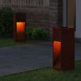 Solarna Lampa LED na Ścieżkę 2 pcs kolor bronzu
