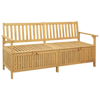 Ławka z miejscem do przechowywania 2 -Seater 170 x 63 x 84 cm