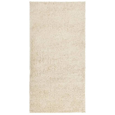 vidaXL Dywan z długim włosiem PAMPLONA, złoty, 100x200 cm