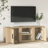 vidaXL Szafka pod TV, dąb sonoma, 100x31,5x35 cm