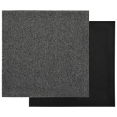 vidaXL Podłogowe płytki dywanowe, 20 szt., 5 m², 50x50 cm, antracytowe