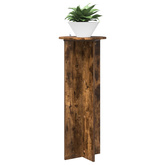 Stojak na rośliny 2 pcs Dąb wędzony ?40 x 100 cm