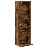 Kabinet na płyty CD Dąb wędzony 33 x 23,5 x 97,5 cm