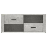 vidaXL Szafka pod TV, szarość betonu, 100x35x40 cm