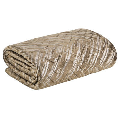 Narzuta Chon brązowa 170x210