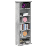 Kabinet na płyty CD Betonowy szary 60 x 17 x 92 cm