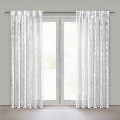 Zasłona Bonita biała 140x250