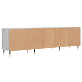 vidaXL Szafka pod TV, szary dąb sonoma, 150x30x44,5 cm