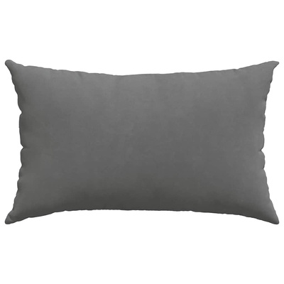 Poduszki na sofę 2 pcs Ciemnoszary 50 x 30 cm tkanina