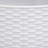 Osłona pod choinkę, biała, ?65x23 cm, plastikowa