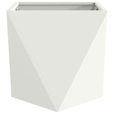 Donica Biały 40 x 40 x 40 cm Stal