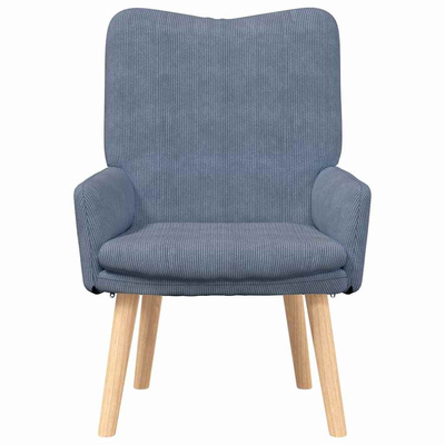 fotel Niebieski 63 x 67 x 94 cm tkanina