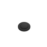 Odpływ PUSH TO OPEN 3 1/2" z syfonem 2-komorowy Power Colour pure carbon (GRANIT-pionowy), save space, przycisk okrągły (13G14PB6-P2A-BLM)