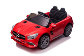 Auto Na Akumulatr Mercedes SL65 S Pilot LCD Czerwony Lakierowany