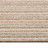 Dywan 20 pcs Beżowy w paski 50 x 50 cm 100% polipropylen