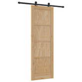 Drzwi przesuwne ORKDAL 73,5 x 211 cm Lite drewno sosnowe