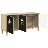 Szafka pod telewizor BREMEN 102 x 33 x 50 cm Sonoma