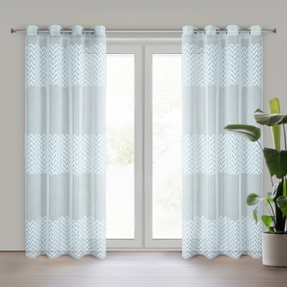 Zasłona Esteri niebieska 140x250