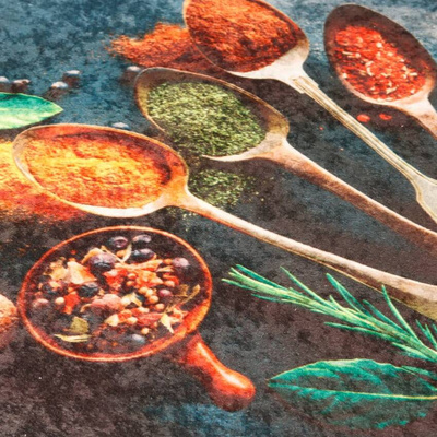 vidaXL Dywanik kuchenny, kolorowy, 60x180 cm, antypoślizgowy