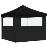 Namiot Imprezowy Czarny 292 x 292 x 315 cm Materiał Oxford