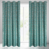 Zasłona Laura turkusowa 140x250
