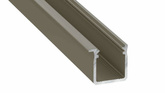 Profil LED LUMINES typ J inox anodowany 1 m