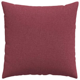 Poduszki na sofę 2 pcs Czerwone wino 80 x 80 cm tkanina